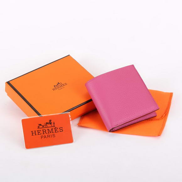 Cheap Fake Hermes MC Socrate Wallet H6002 Roseo - Click Image to Close